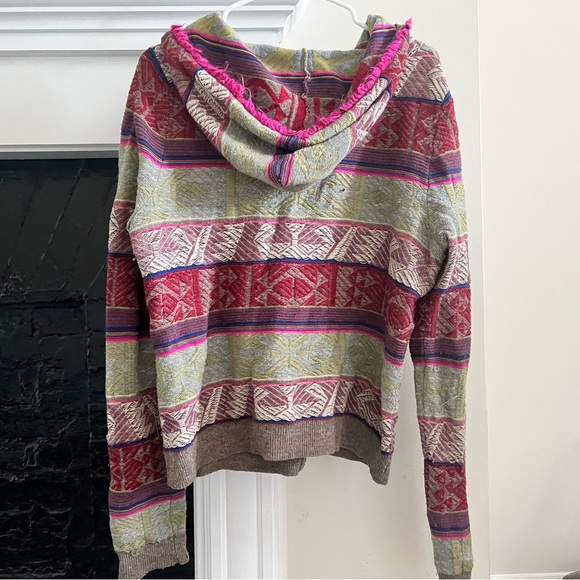 Multicolored moth hoodie from Anthropologie - Picture 3 of 3